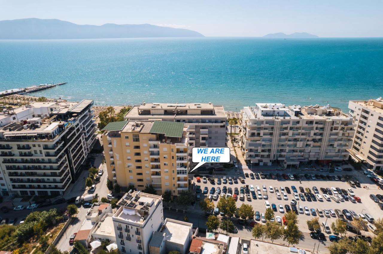 Victoria Lungomare Apartment Влёра Экстерьер фото