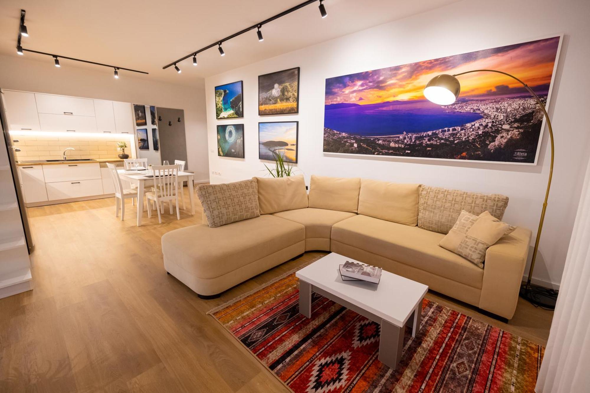 Victoria Lungomare Apartment Влёра Экстерьер фото